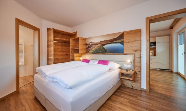 Schlafzimmer in Appartement B